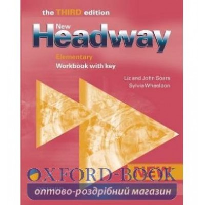 Робочий зошит New Headway 3Edition Elementary workbook+ ISBN 9780194715102 замовити онлайн