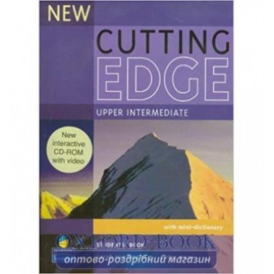 Підручник Cutting Edge New Upper-Inter Students Book + CD ISBN 9781405852302 заказать онлайн оптом Украина