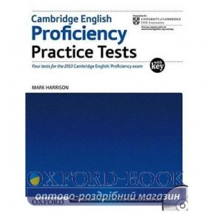 Тести Cambridge English Proficiency Practice Tests with key and Audio CDs ISBN 9780194577366