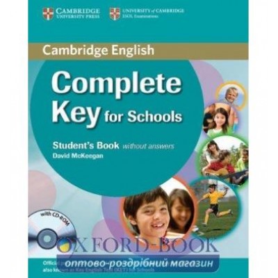 Підручник Complete Key for Schools Student Pack (SB without answers with CD-ROM, Робочий зошит without answers with CD) замовити онлайн
