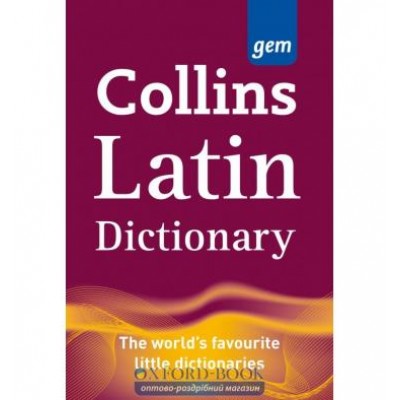 Словник Collins Gem Latin Dictionary 2nd Edition ISBN 9780007224142 купить оптом Украина