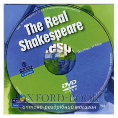 Диск Challenges 3-4 DVD The Real Shakespeare adv ISBN 9781405833479-L замовити онлайн