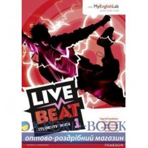Підручник Live Beat 1 Student Book for MyEnglishLab Pack ISBN 9781447952695