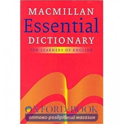 Книга Macmillan Essential Dictionary Michael Rundell ISBN 9780333992098 замовити онлайн