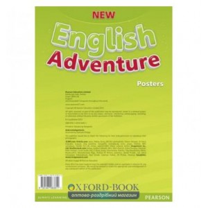 Книга New English Adventure 1 Posters ISBN 9781447983811