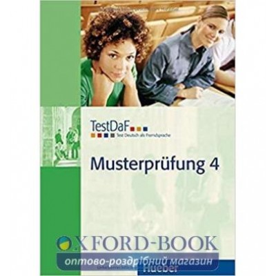 Книга TestDaF Musterpr?fung 4 mit Audio-CD und L?sungen ISBN 9783191716998 замовити онлайн