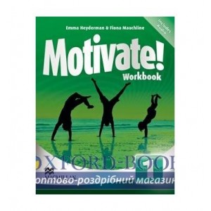 Робочий зошит Motivate! 1 Workbook with Audio CDs ISBN 9780230451346