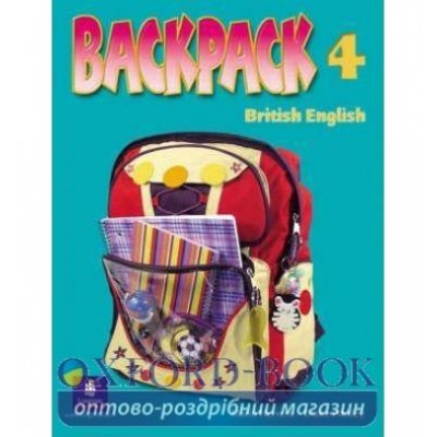 Підручник Backpack 4 Student Book ISBN 9781405800112 замовити онлайн