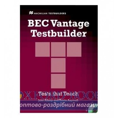 Книга Testbuilder BEC Vantage ISBN 9781405018364 заказать онлайн оптом Украина