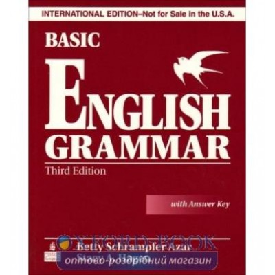 Підручник Azar Basic English 3rd Ed Grammar Student Book+CD+Key ISBN 9780131957343 замовити онлайн