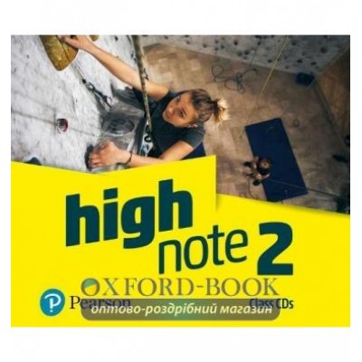 Диск High Note 2 Class Audio CDs ISBN 9781292209371 заказать онлайн оптом Украина