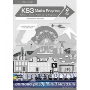 Робочий зошит KS3 Maths Progress Progression Workbook Theta 1 8 Pack ISBN 9781447971184