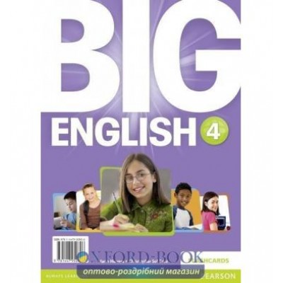 Картки Big English 4 Flashcards ISBN 9781447950806 замовити онлайн