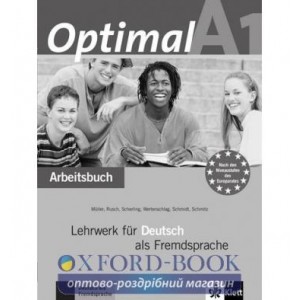 Робочий зошит Optimal A1 Arbeitsbuch + CD ISBN 9783126061452