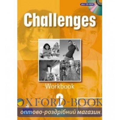 Робочий зошит Challenges 2 Workbook+CD ISBN 9781405844727 заказать онлайн оптом Украина