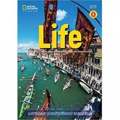 Книга Life 2nd Edition Pre-Intermediate_B Students Book+WB with Audio CD Hughes, J. ISBN 9781337285834 заказать онлайн оптом Украина