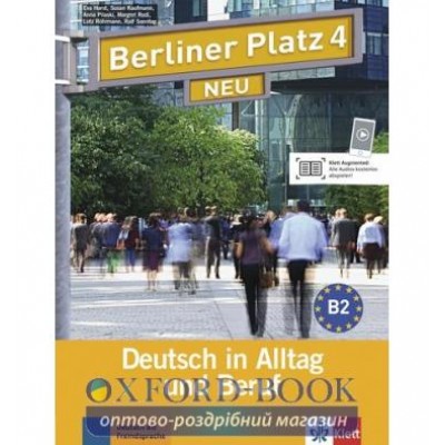 Книга для вчителя Berliner Platz 4 Lehrerhandbuch und Arbeitsbuch + 2 CDs NEU ISBN 9783126060776 замовити онлайн