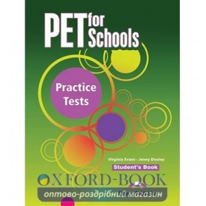Підручник PET for Schools Practice Tests (new) Students Book ISBN 9781780988894