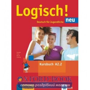 Підручник Logisch neu A2.2 Kursbuch Mit Audios Zum Download ISBN 9783126052153