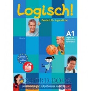Підручник Logisch! A1 CD-ROM mit 40 interaktiven Tafelbildern Kursbuch und Arbeitsbuchinhalte ISBN 9783126063241