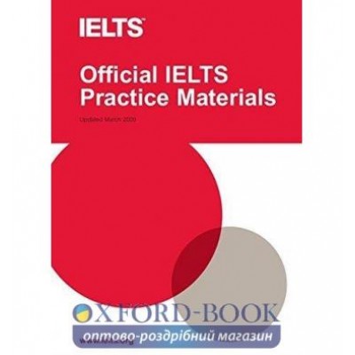 Official IELTS Practice Materials 1 Paperback with Audio CD ISBN 9781906438463 заказать онлайн оптом Украина