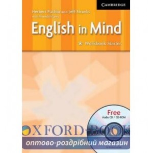 Робочий зошит English in Mind Starter workbook CD ISBN 9780521750417