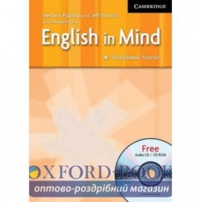 Робочий зошит English in Mind Starter workbook CD ISBN 9780521750417 замовити онлайн