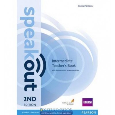 Книга для вчителя SpeakOut 2nd Edition Intermediate teachers book with Audio CD ISBN 9781292120157 заказать онлайн оптом Украина