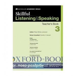 Книга для вчителя Skillful: Listening and Speaking 3 Teachers Book with Digibook ISBN 9780230430020