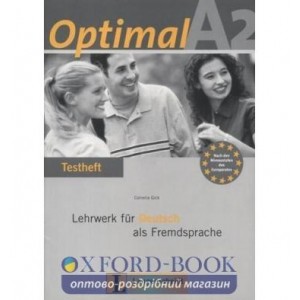 Робочий зошит для тестов Optimal A2 Testheft + CD ISBN 9783126061612