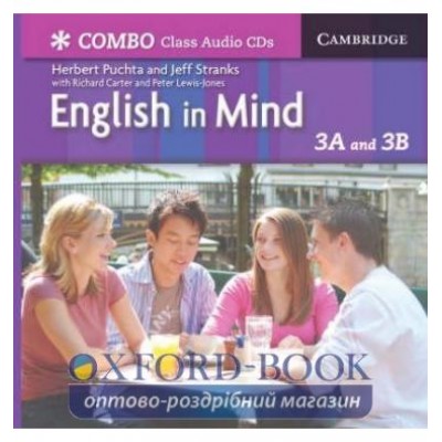 Книга English in Mind Combo 3A and 3B Audio CDs (3) ISBN 9780521707015 замовити онлайн