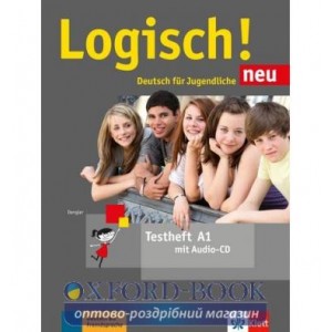 Робочий зошит для тестов Logisch! neu A1 Testheft mit Audio-CD ISBN 9783126052092