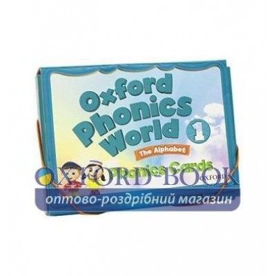 Картки Oxford Phonics World 1 Phonics Cards ISBN 9780194596336 замовити онлайн