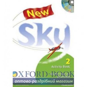 Робочий зошит Sky New 2 Workbook +Multi Rom ISBN 9781408206294