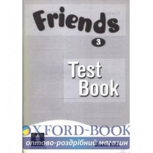 Книга Friends 3 Test Book ISBN 9780582796843