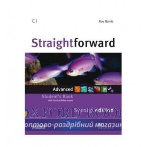 Підручник Straightforward 2nd Edition Advanced Students Book with webcode ISBN 9780230424494