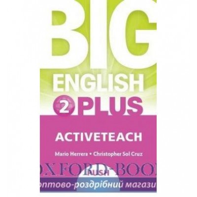 Диск Big English Plus 2 Active Teach CD-Rom ISBN 9781292165004 замовити онлайн