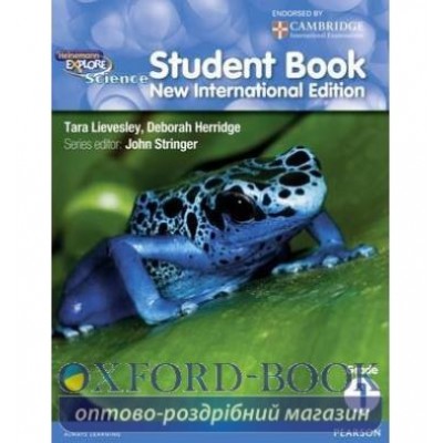 Підручник Heinemann Explore Science Students Book 1 ISBN 9780435133559 замовити онлайн