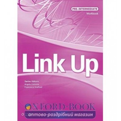 Робочий зошит Link Up Pre-Intermediate Workbook with overprint Key Stafford, F ISBN 9789604037384 замовити онлайн