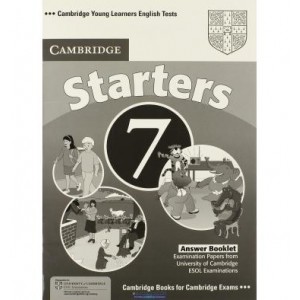 Книга Cambridge YLE Tests 7 Starters Answer Booklet Cambridge ESOL ISBN 9780521173698
