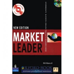Книга для вчителя Market Leader Interm New Teachers book+CD+DVD ISBN 9781405843454