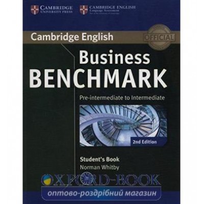 Підручник Business Benchmark 2nd Edition Pre-Intermediate/Intermediate BULATS Students Book ISBN 9781107697812 заказать онлайн оптом Украина