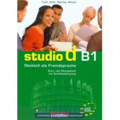 Робочий зошит Studio d B1/2 Kursbuch und Ubungsbuch mit CD Funk, H ISBN 9783060204670 замовити онлайн