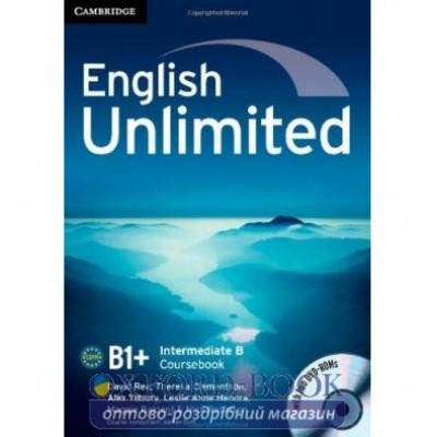 Підручник English Unlimited Combo Intermediate B Students Book+workbook with DVD-ROMs (2) Rea, D ISBN 9781107667433 заказать онлайн оптом Украина