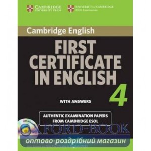 Книга FCE 4 Self-study Pack for update exam ISBN 9780521156974