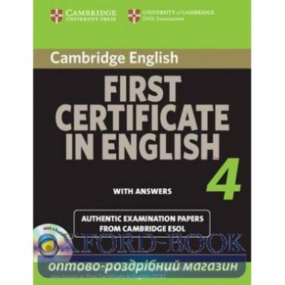 Книга FCE 4 Self-study Pack for update exam ISBN 9780521156974 заказать онлайн оптом Украина