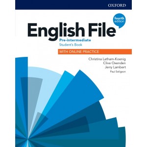 Підручник English File 4th Edition Pre-Intermediate Students Book with Students Resource Centre ISBN 9780194037419