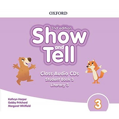 Книга Show and Tell 2nd Edition 3 Class Audio CDs ISBN 9780194054911 замовити онлайн