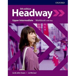 Робочий зошит New Headway 5th Edition Upper-Intermediate Workbook with key ISBN 9780194547604