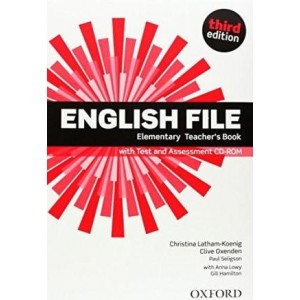 Книга для вчителя English File 3rd Edition Elementary teachers book with Test and Assessment CD-ROM ISBN 9780194598743